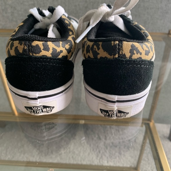 VANS ComfyCush Old Skool Leopard Kids Sneakers EUC - Picture 8 of 11